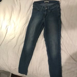 Levi’s skinny jeans light wash
